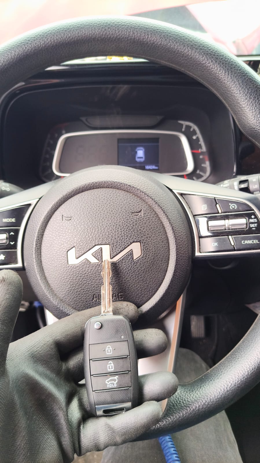 Llave con chip Kia - duplicado profesional